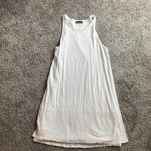Gap white T shirt dress